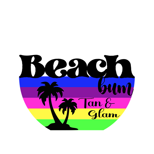 Beach Bum Tan & Glam logo