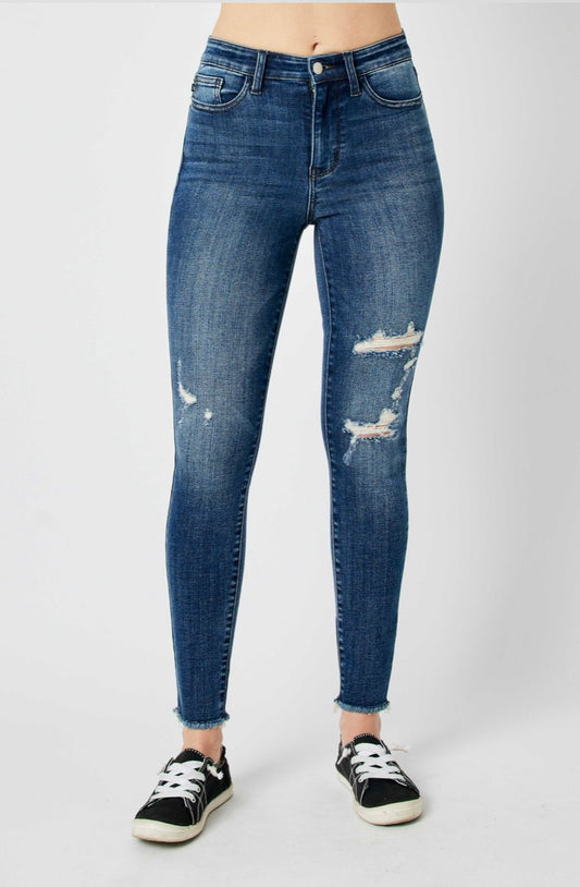 Judy Blue Distressed Skinny